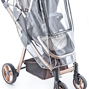 BabyJem Reflektörlü Lüks Bebek Arabası Yağmurluğu 549