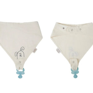 BabyJem Emzik Askılı Müslin Önlük 837 Ekru