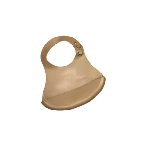 Babyjem Mini Silikon Önlük 718 Latte