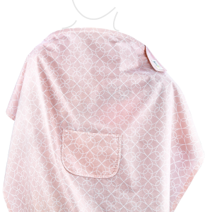 BabyJem Cepli Emzirme Önlüğü 323 Pembe Yonca