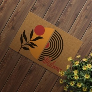 Yoga, Meditasyon,Burçlar ve Mandala Temalı,  Meditasyon Halısı 111