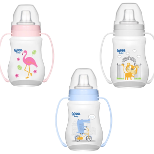 Wee Baby Akıtmaz Kulplu PP Antikolik Bardak 250ml 754