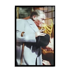Atatürk Cam Tablo 41