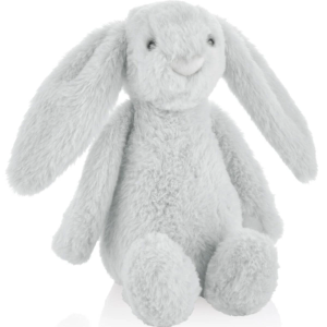BabyJem Uyku Arkadaşım Oturabilen Tavşan 30 Cm 730 Gri