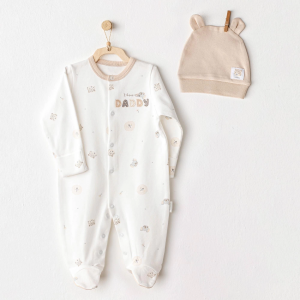 Andywawa Ac25853 Happy Animals Tulum Takım Ekru