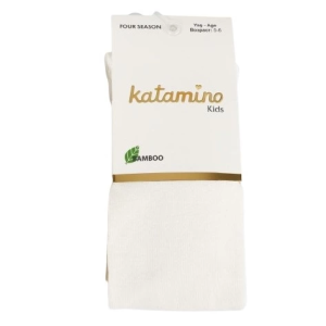 Katamino Mirabel Kız Bambu Külotlu Çorap K30207 Krem(1 Adet)