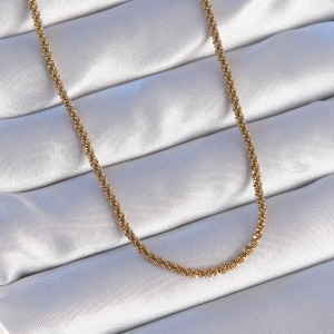 316L Çelik Gold Renk Kolye