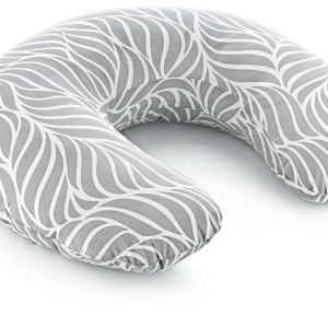 BabyJem Emzirme ve Destek Minderi 082 Gri Yaprak