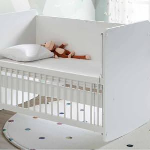 Babywhen Pratik Sallanır Anne Yanı Beşik 60x120 Beyaz