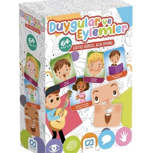 Games Duygular ve Eylemler Eğitici Görsel Algı Oyunu 64 Parça