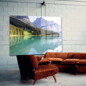Doğa Manzara Cam Tablo 464