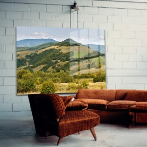 Doğa Manzara Cam Tablo 596