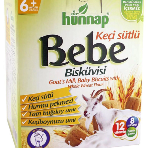 Hünnap Keçisütlü Vitaminli Bebe Bisküvisi 400 Gr