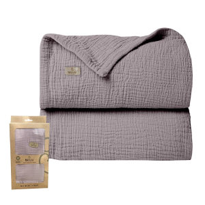 Bistyle Müslin Battaniye 120x120 Cm 70101 Antrasit