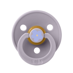 Bibs Studio Colour Jasmine Kauçuk Emzik 6-12 Ay Fossil Grey