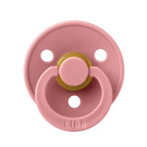 Bibs Colour Kauçuk Emzik 6-18 Ay Dusty Pink