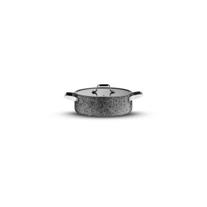 Brioni Stone-h 24 Cm Çizilmez Yanmaz Yapışmaz Indüksiyon Basık Tencere