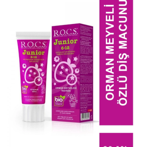 R.O.C.S.Junior Diş Macunu 6-12 Yaş 60 ml Orman Meyveleri