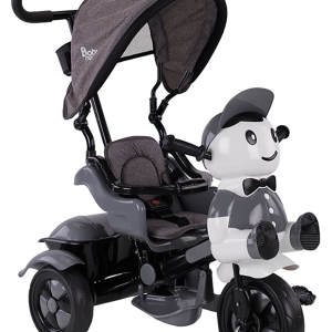 Babyhope 125 Yupi Triycle 3 Tekerli Kontrollü Bisiklet (Gri) Gri