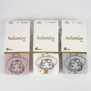 Katamino Mistar Baskılı Kız Külotlu Çorap K37008 Karışık Renk(1 Adet)