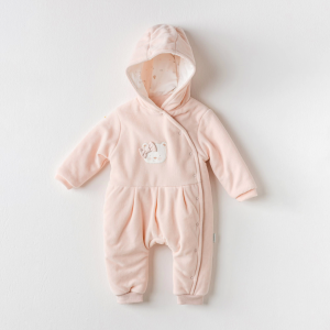 Andywawa Ac24130 Ballerina Kadife Bebe Kozmonot Pink