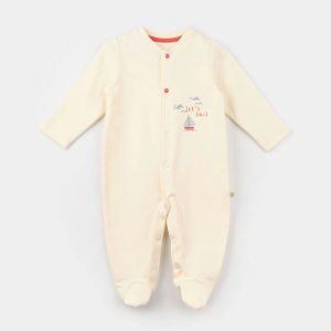 Bibaby Biorganic Sun Lets Sail Bebek Tulum 60754 Ekru Mavi