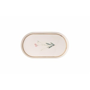 Porland Botanical Desen4 Kayık Tabak 28cm