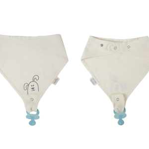 BabyJem Emzik Askılı Müslin Önlük 837 Ekru
