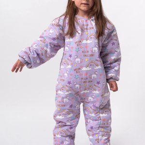 Unicorn Çocuk Uyku Tulumu Mor