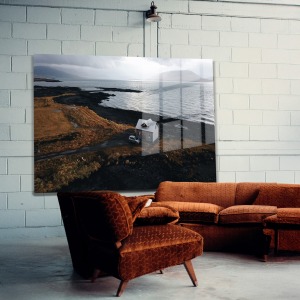 Doğa Manzara Cam Tablo 329