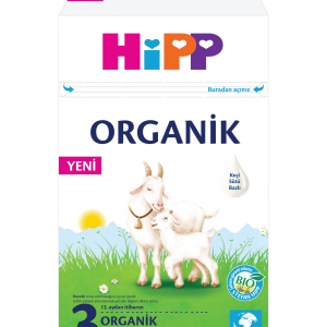 Hipp 3 Organik Keçisütü Bazlı Bebek Devam Sütü 400 Gr