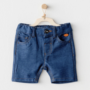 Andywawa Ac25939 Casual Bebek Şort İndigo